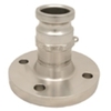 Adapter Cam & Groove FLA 1.1/4" stainless steel, with flange ASA 150lbs 1.1/4"